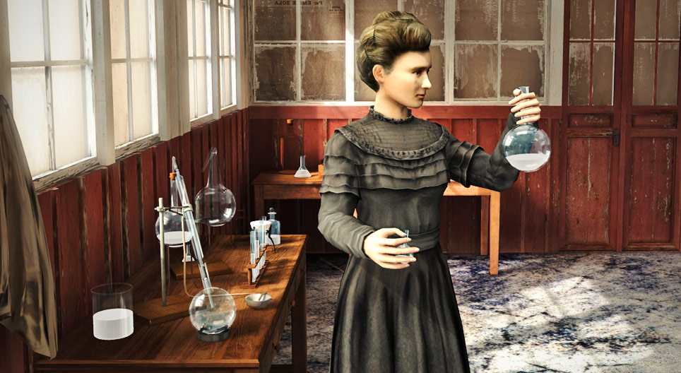 Marie Curie laboratóriuma