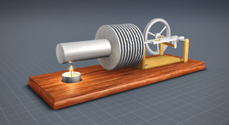 Stirling-motor (hőlégmotor)