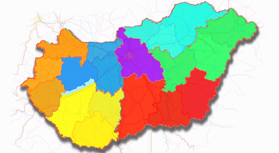 Magyarország közigazgatási térképe