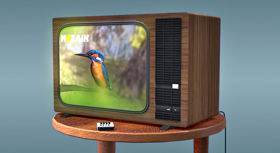 Televizio Rajz Hogyan működik a képcsöves televízió? - 3D-modell - Mozaik digitális ...