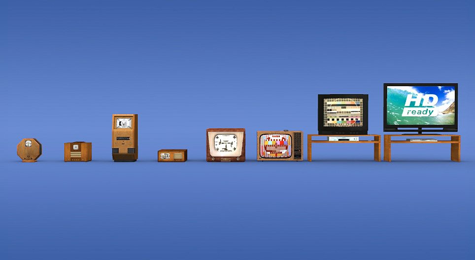 Televizio Rajz A televíziókészülék története - 3D-modell - Mozaik digitális oktatás és ...