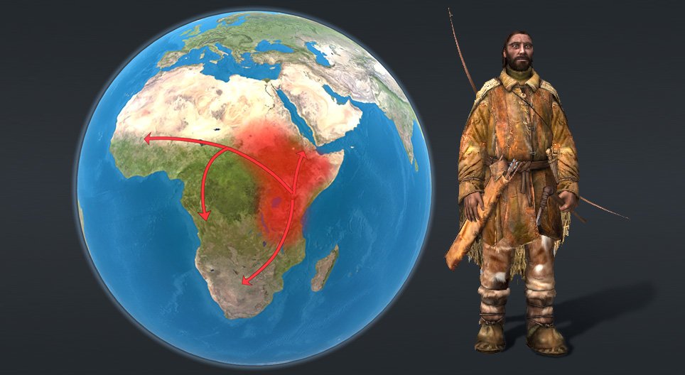 A Homo sapiens elterjedése a Földön