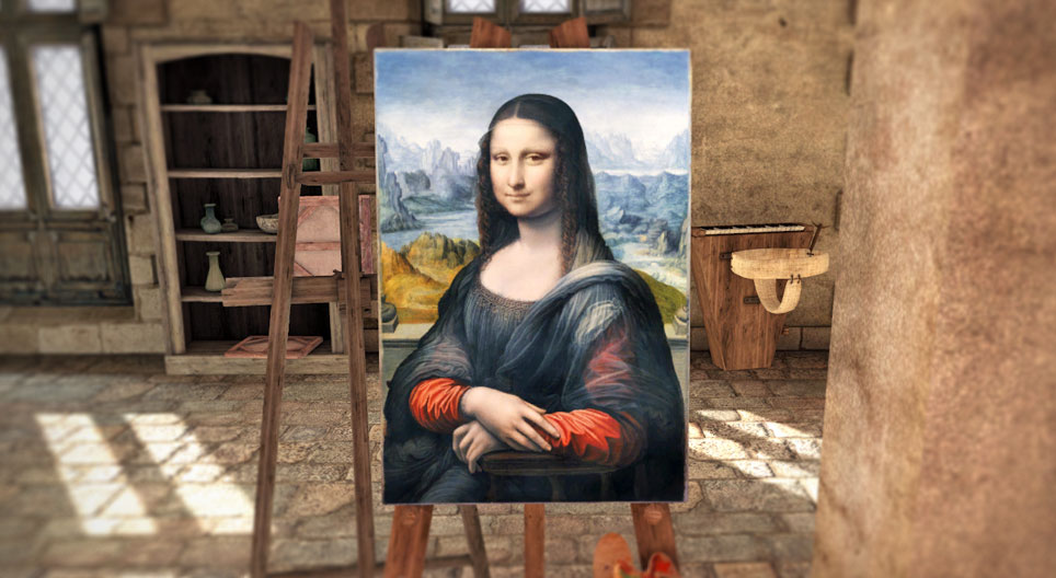 Leonardo da Vinci műhelyében (Firenze, 16. század)