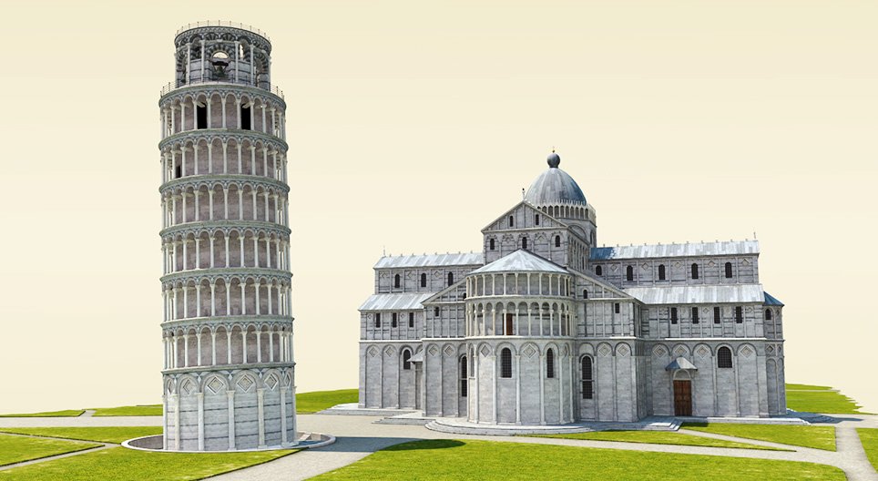 Pisai ferde torony (Pisa, 14. század)