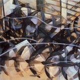 Giacomo Balla: Fecskék (1913, futurizmus)