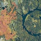 Meteoritbecsapódás nyoma