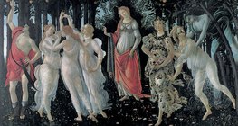 Sandro Botticelli: Primavera (1482 körül; reneszánsz)