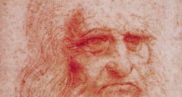 Leonardo: Önarckép (1512 körül, reneszánsz)