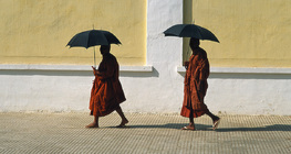 Buddhista szerzetesek