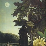 Henri Rousseau: A kígyóbűvölőnő (1907, szürrealizmus)