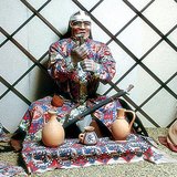 Avar viselet (rekonstrukció)