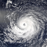 Hurrikán műholdképe