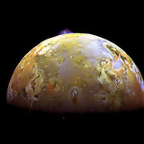 Vulkánkitörés a Jupiter Ió nevű holdjának felszínén