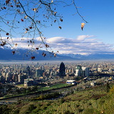 Santiago de Chile látképe