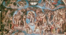 Michelangelo: Az utolsó ítélet (1534–1541, reneszánsz)