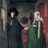 Jan van Eyck: Az Arnolfini házaspár (1434, reneszánsz)