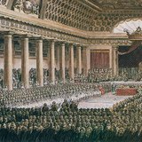 A rendi gyűlés megnyitása 1789-ben Versailles-ban 