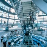 A Reichstag új kupolája Berlinben