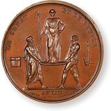 Emlékérem Napóleon koronázásának tiszteletére