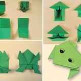 Origami ugróbéka készítése