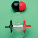 A szén-monoxid-molekula kalott- és pálcikamodellje