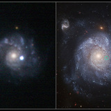 Szupernóva és a neki otthont adó galaxis