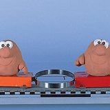 Két test rugalmas szétlökése rugóval
