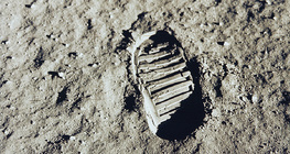 Aldrin lábnyoma a Holdon 