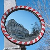 Közlekedésben használt domború tükör