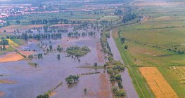 A Tisza által elöntött terület