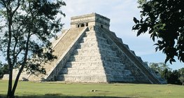 Maja templom a Yucatan-félszigeten