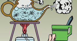 A forrás: gőzképződés a folyadék belsejében