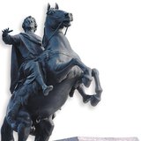 Nagy Péter lovas szobra