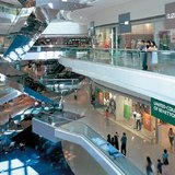 Modern bevásárlóközpont Hongkongban