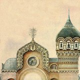V. Hartmann: A kijevi nagykapu (akvarell)