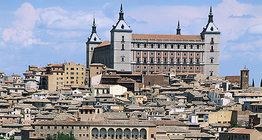 Toledo óvárosának látképe