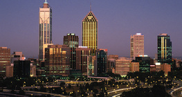 Perth látképe