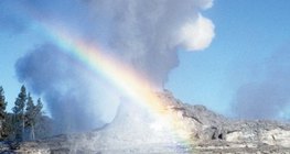 Gejzír a Yellowstone Nemzeti Parkban