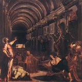 Tintoretto: Szent Márk holttestének megtalálása (1562 körül, manierizmus)