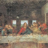 Leonardo: Utolsó vacsora (1495 körül, reneszánsz)