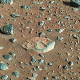 A Mars felszíne (a Spirit marsjáró felvétele)