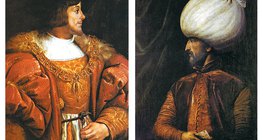 II. Lajos magyar király és Szulejmán török szultán