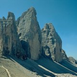 Dolomites in the Alps (Italy)