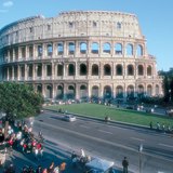Róma jelképe, a Colosseum