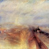Turner: Eső, gőz és sebesség (1844, romantika) 