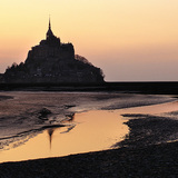 Mont-Saint-Michel naplementekor