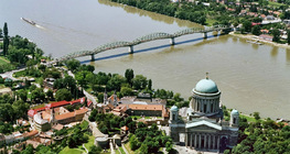 Esztergom látképe a bazilikával