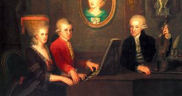 Johann della Croce: Házi muzsikálás a Mozart családnál