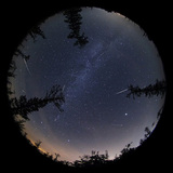 Meteoreső a Perseidák maximuma idején
