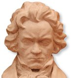 Beethoven mellszobra